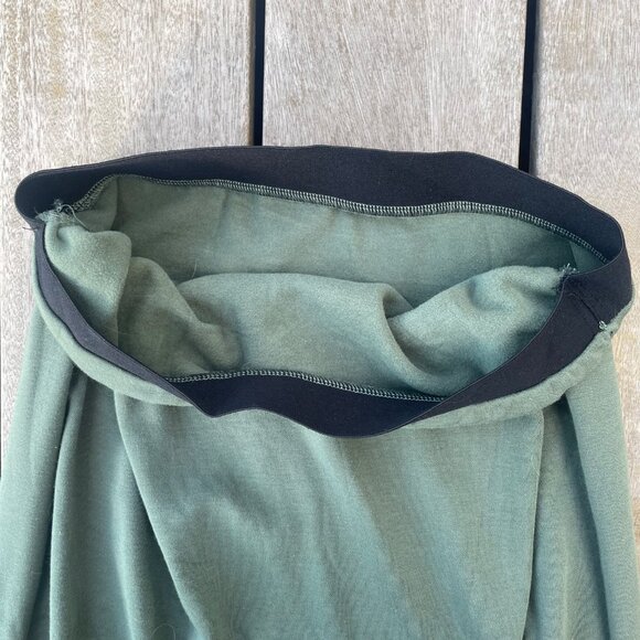 OGL Mermaid Maxi Skirt Maxi Warm Skirt with Side Rushing - Brand New - Picture 3 of 6